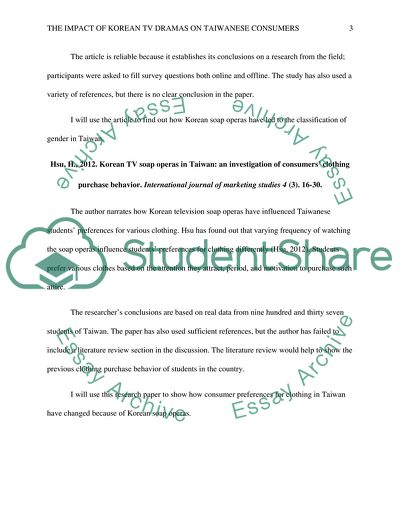 The impact of Korean TV dramas on Taiwanese consumers