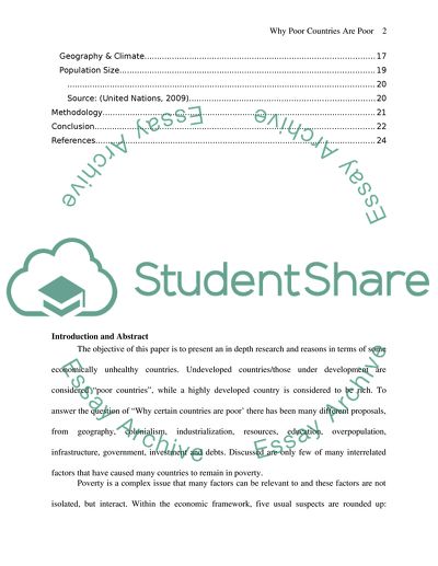 The Prevailing Trend in Poor Countries: Prosperity and Growth Eventually Human Fulfillment