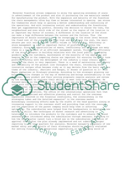 Strategic leadership