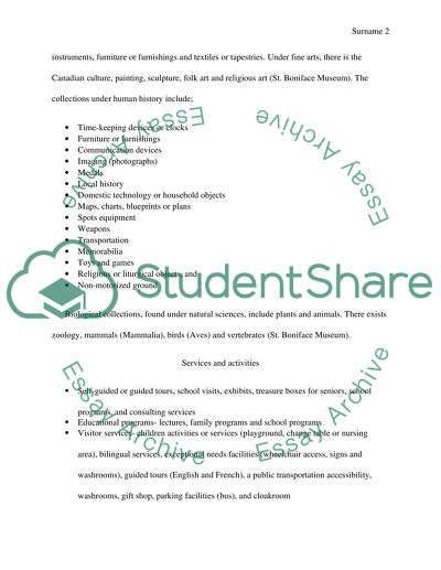 Saint-Boniface Museum - Market Trends and Patterns
