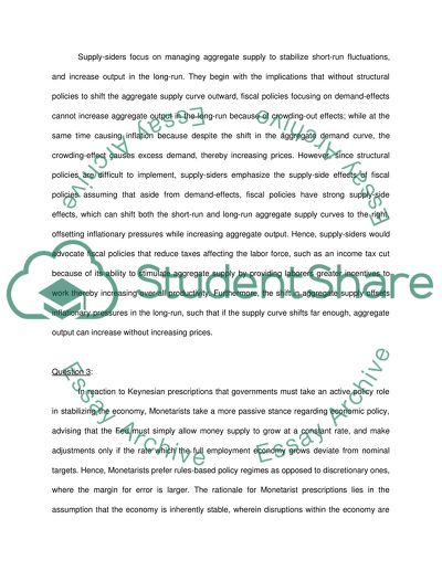 Keynesian and Classical Models of Unemployment