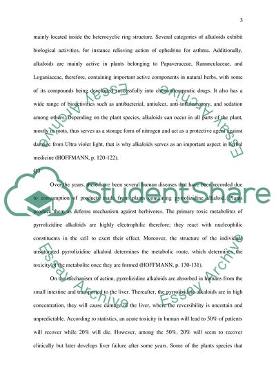 Biological Activity of Phytochemicals