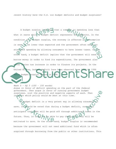 A Budget Deficit in the Company