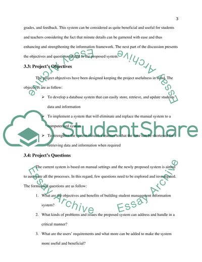 Improving Student Management Information System