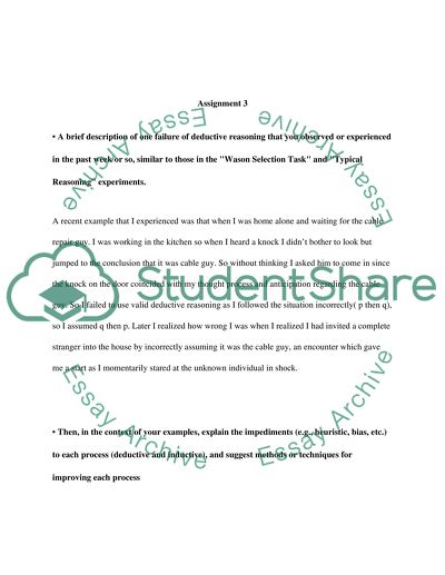 Wason Selection Task and Typical Reasoning Experiments