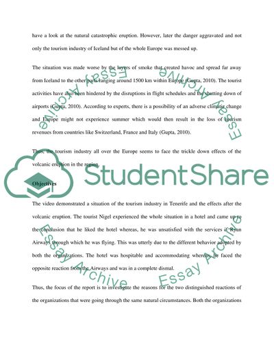 External and Competitive Environment for Tourism Industry