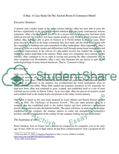 Gaining Competitive Advantage Through the E-commerce Leverage