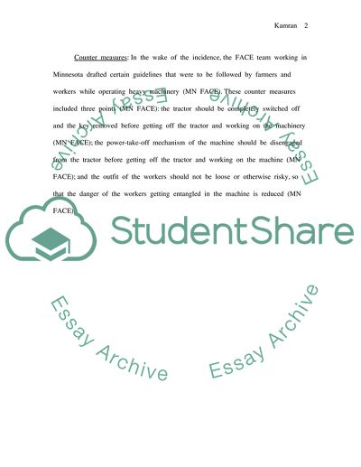 Fatality Assessment and Control Evaluation