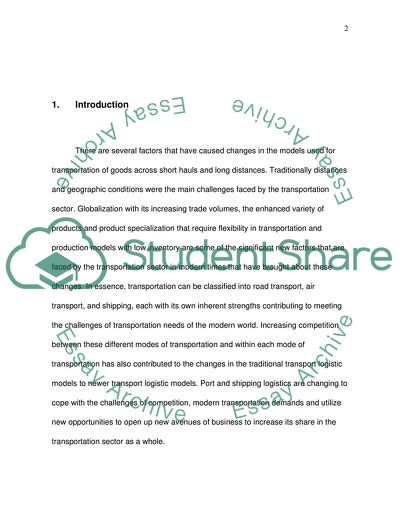 Port And Shipping Logistics