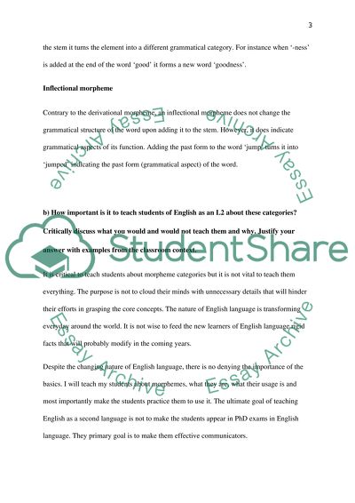 Second Language Learning and Language Teaching