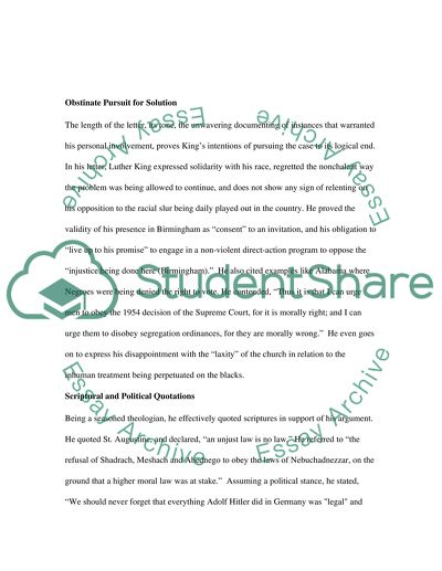 Techniques Used by Martin Luther King