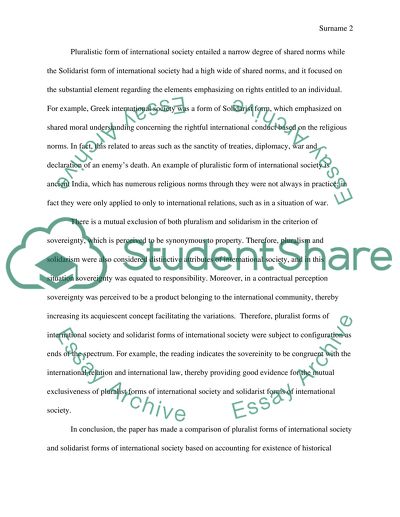 International Relations