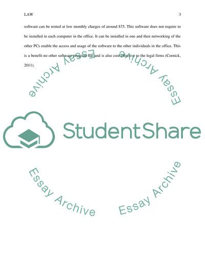 Research legal specialty software