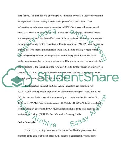 Parental Drug Use as Child Abuse