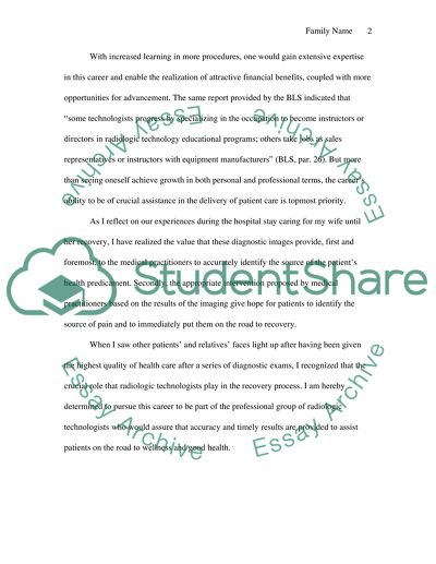 A Career in Diagnostic Imaging - Radiologic Technology