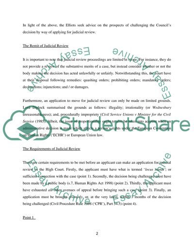 legal advice essay sample