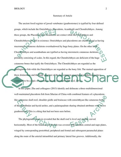A Silurian placoderm with osteichthyan