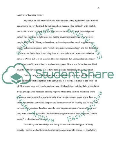 The Learning Society and Learning Identities