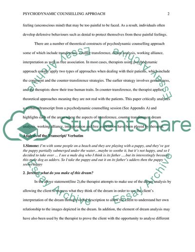 The Key Theoretical Constructs and Interests