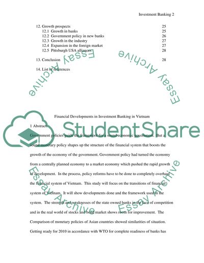 Financial Instruments and Banking System of Vietnam