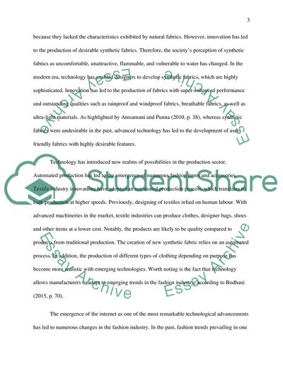 How Fashion and New Technology Influence Each Other