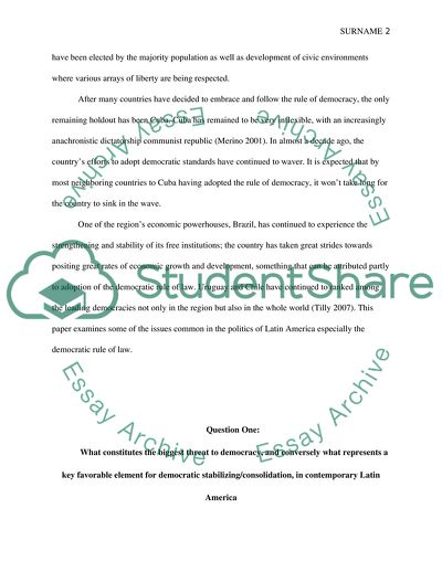 Latin American Politics