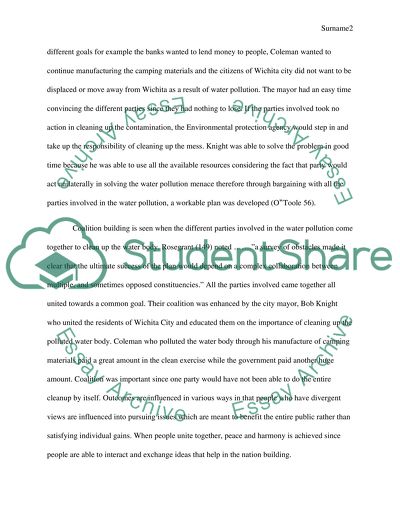 The Wichita Contamination