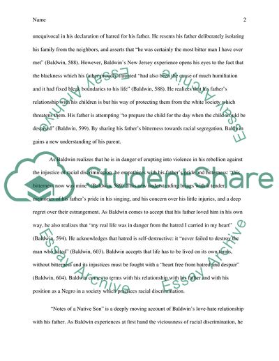 Argumentative Essay based on