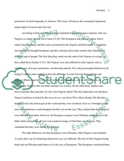 Whether Racism Is Social or Biological in Nature