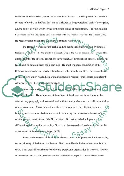 The development of human civilization