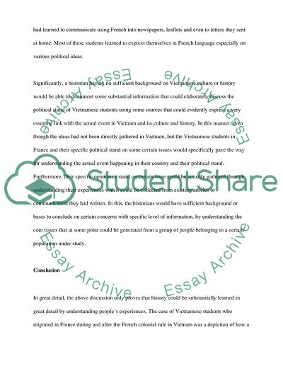 Vietnam and the Twentieth Century Experience