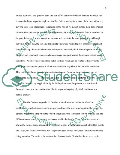 Thirteen Movie Analysis