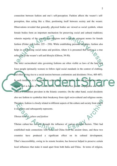 Fashion, Culture and Tibetan Buddhism