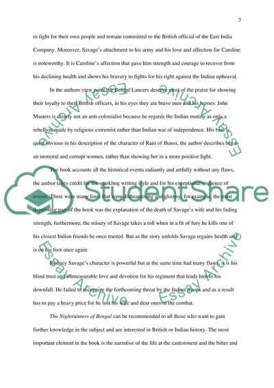 The Nightrunners of Bengal