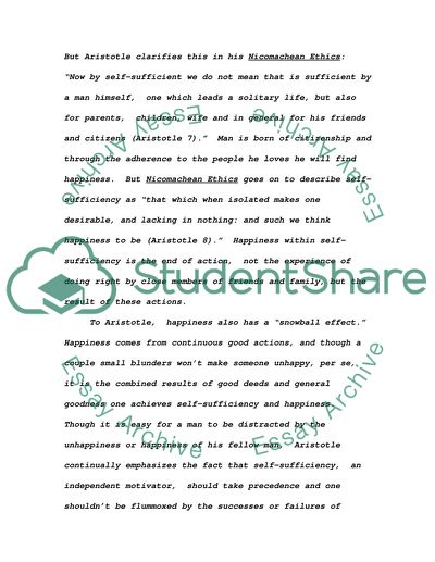 The Significance of Aristotelian Philosophy