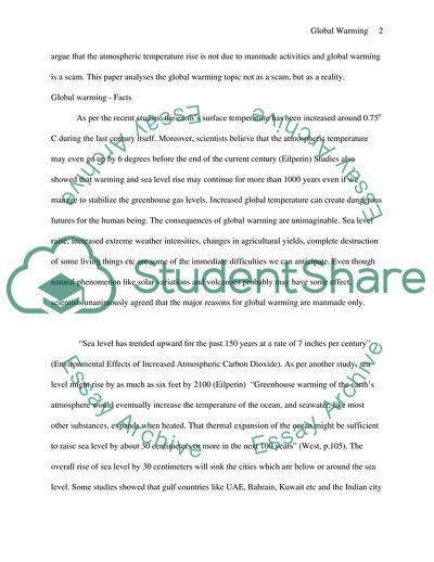 The Environment: Global Warming