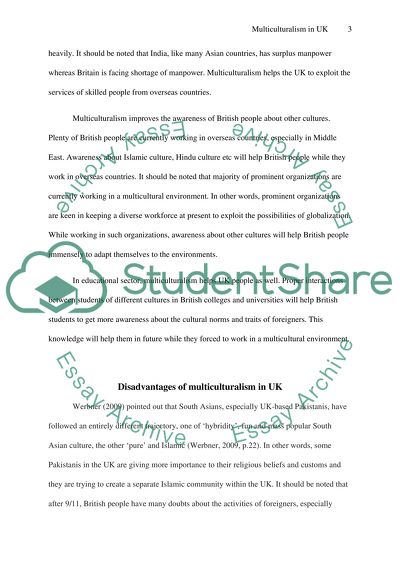 Advantages and Disadvantages of Multiculturalism in UK