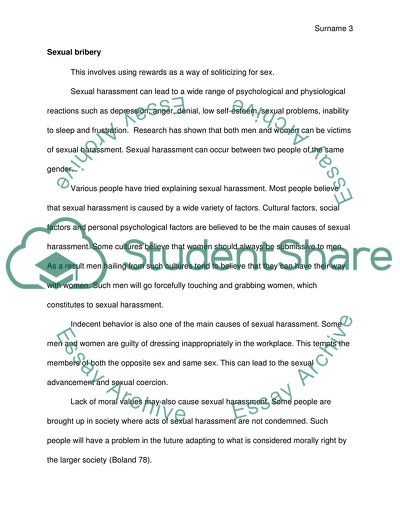 Understanding, Explaining, and Eliminating Sexual Harassment by James P. Sterba