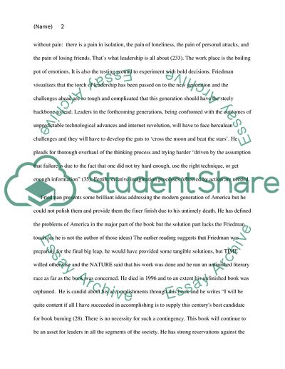 Leadership in the Age of the Quick Fix: A Failure of Nerve by Edwin H. Friedman
