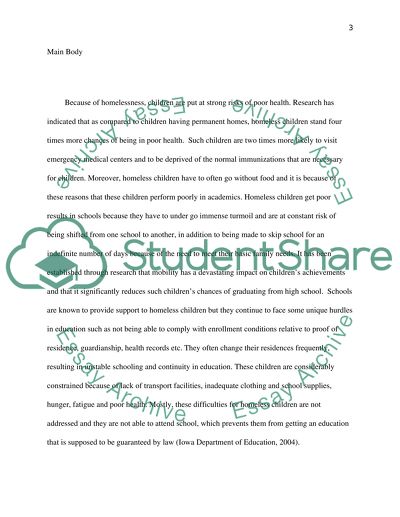 Should We Expand Our Support of Literacy Programs for Homeless Children