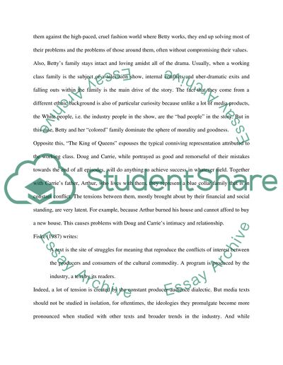 Cultural Studies Project on Media