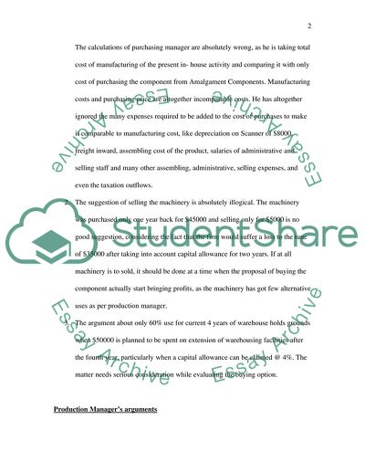 Purchasing and Production Managers