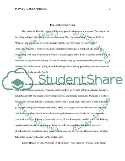 Pop Culture Experience