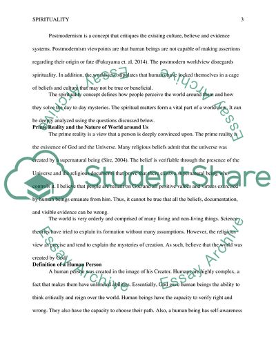 Personal world views