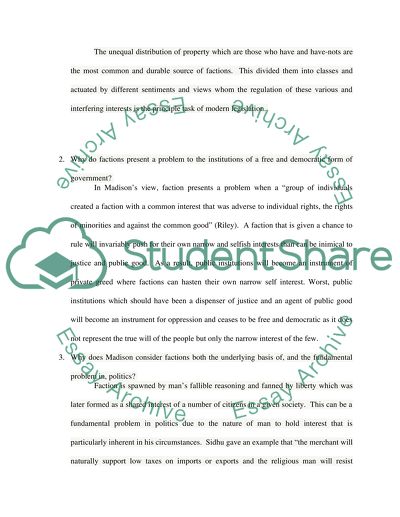 FACTION, LIBERTY, AND PROPERTY