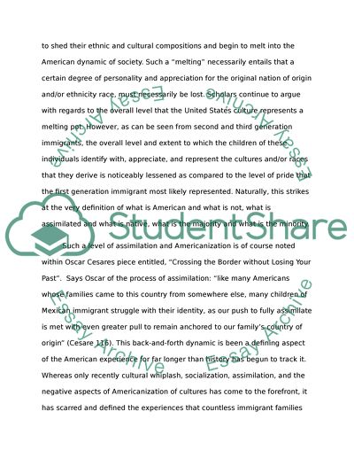 Race And Ethnicity Within America