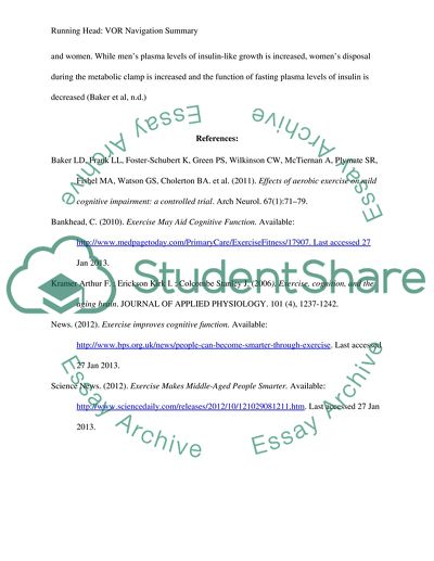 Benefits for Cognitive Function in People