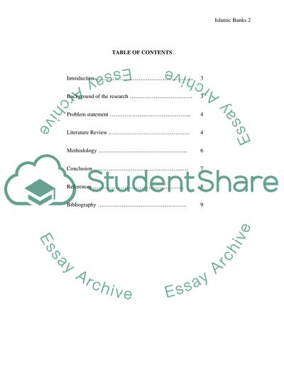 The Islamic Finance Industry