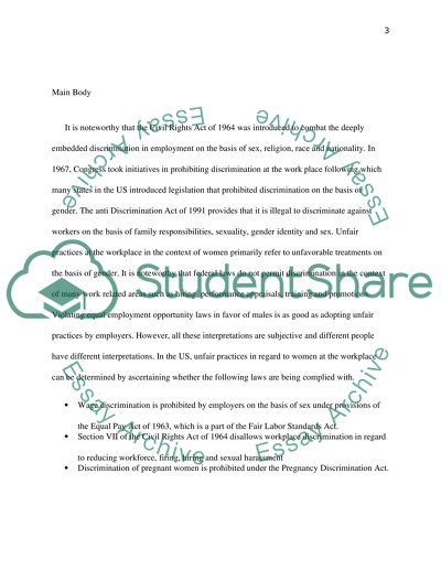 Women, Work and Family