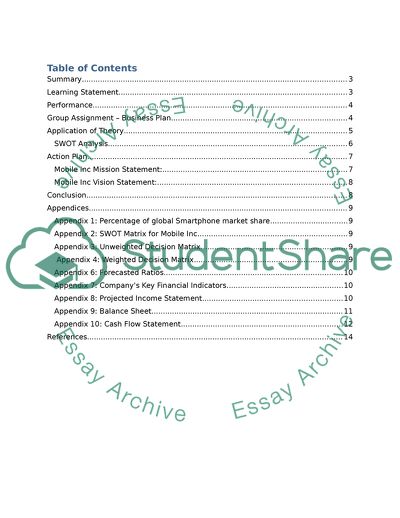 Strategic Planning and Control